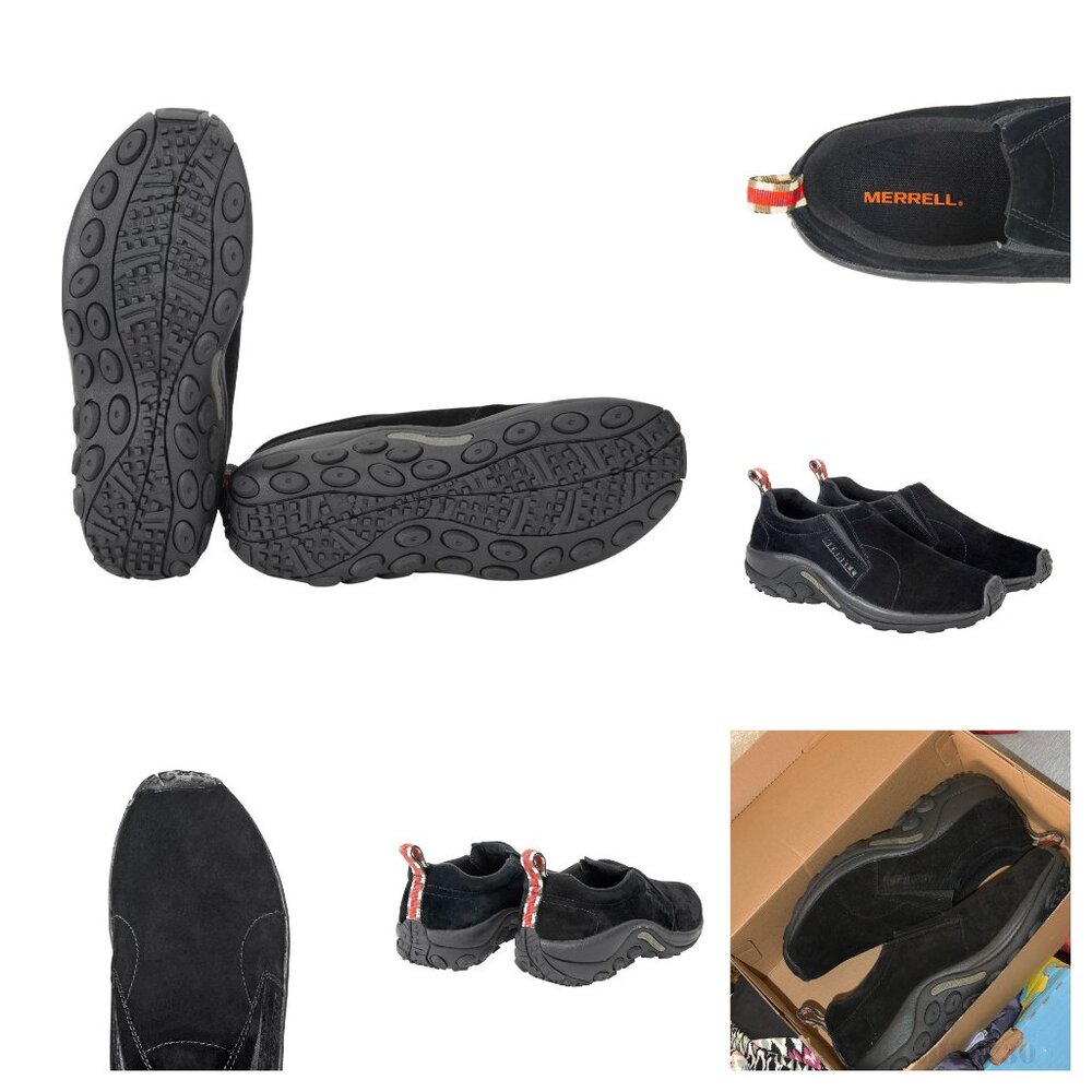 Merrell Men's Jungle Moc Shoe Color:Black (Midnight)